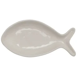 Fabrique de Styles Vide poche poisson en dolomite écru 20x10cm* Petits Objets Déco