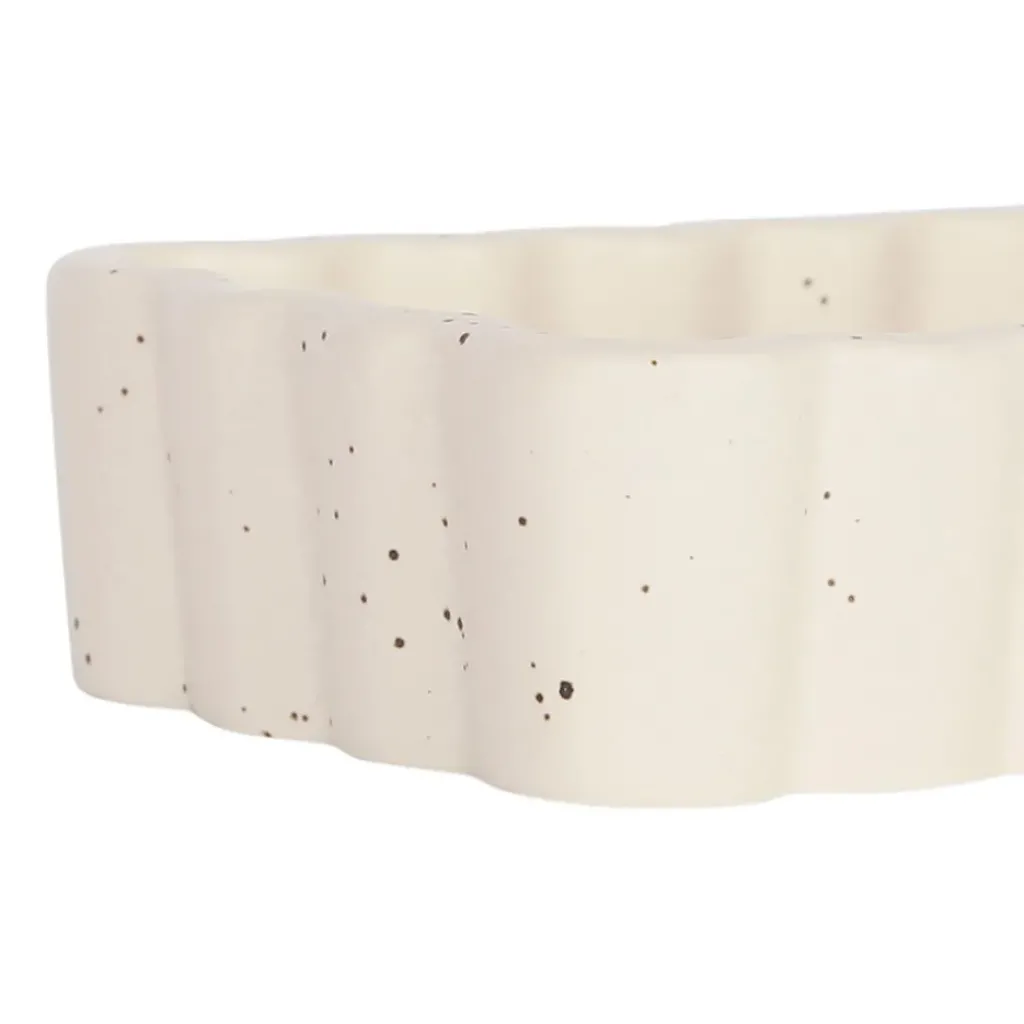 Fabrique de Styles Vide poche rectangle en grès 14x9cm - Aurore* Petits Objets Déco